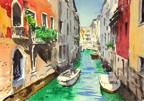 Venice Canal
27 x 19cm